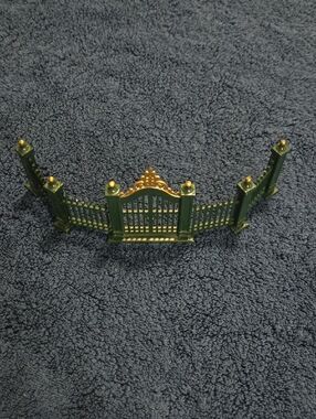 DEPARTMENT 56 "VILLAGE WROUGHT IRON GATE AND FENCE" 9 Piece Set #5514-0